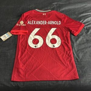 Liverpool #66 Trent Alexander Arnold 2021-22 Nike Home Jersey